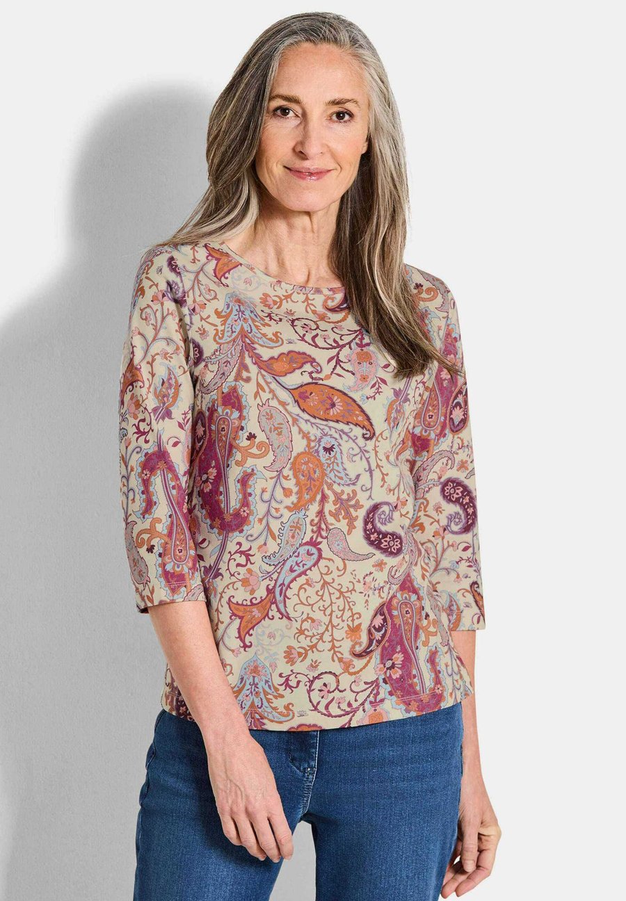 Топ GOLDNER BEQUEMES, Colourful Patterned/Multi-Coloured
Топ GOLDNER BEQUEMES, Colourful Patterned/Multi-Coloured