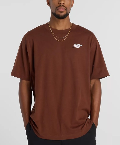 Футболка с коротким рукавом, логотипом New Balance, коричневый
Футболка с коротким рукавом, логотипом New Balance, коричневый