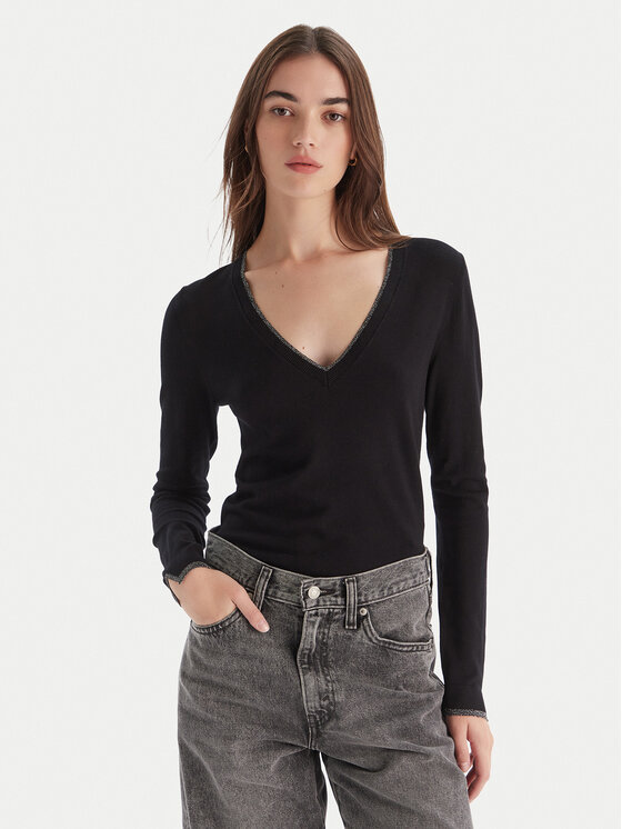 Свитер regular fit MF5227 MS49I Liu Jo, черный
Свитер regular fit MF5227 MS49I Liu Jo, черный