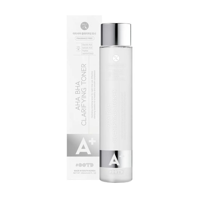 A+ aha bha очищающий тоник для лица Ootd, 250 мл
A+ aha bha очищающий тоник для лица Ootd, 250 мл