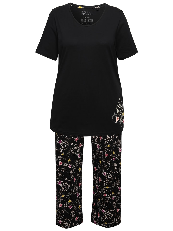Пижама Ulla Popken, черный
Пижама Ulla Popken, черный