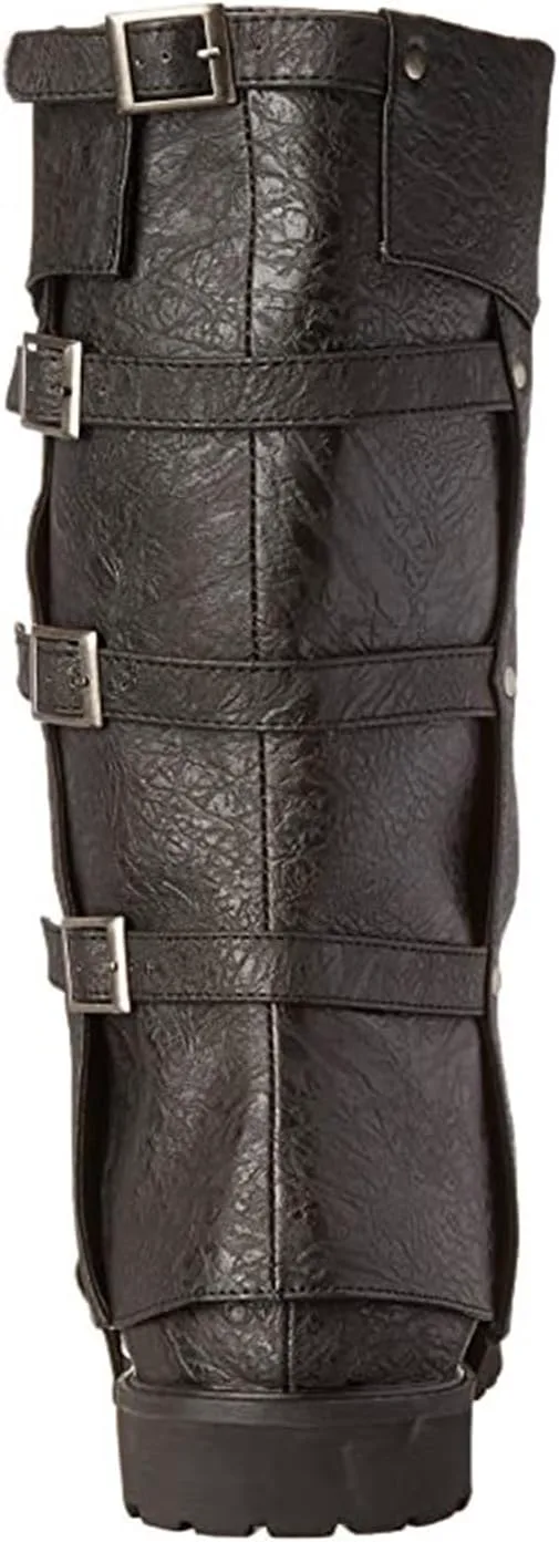 Мужские пиратские ботинки DHAEY в стиле средневекового Возрождения, с круглым носком, низким каблуком, ретро классикой, на среднюю голень, вестерн-ботинки для мужчин и женщин, традиционные конные ботинки (Цвет: черный, Размер: 8 женский / 6,5 му...
Мужские пиратские ботинки DHAEY в стиле средневекового Возрождения, с круглым носком, низким каблуком, ретро классикой, на среднюю голень, вестерн-ботинки для мужчин и женщин, традиционные конные ботинки (Цвет: черный, Размер: 8 женский / 6,5 му...