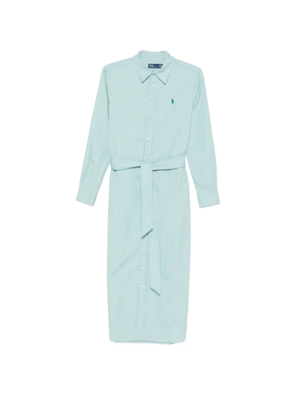 Платье миди в полоску с поясом Polo Ralph Lauren, зеленый
Платье миди в полоску с поясом Polo Ralph Lauren, зеленый