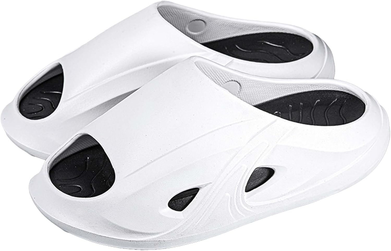 Мужские сандалии-шлепанцы: удобные, легкие, дышащие, с полой конструкцией Generic, белый/черный
Мужские сандалии-шлепанцы: удобные, легкие, дышащие, с полой конструкцией Generic, белый/черный