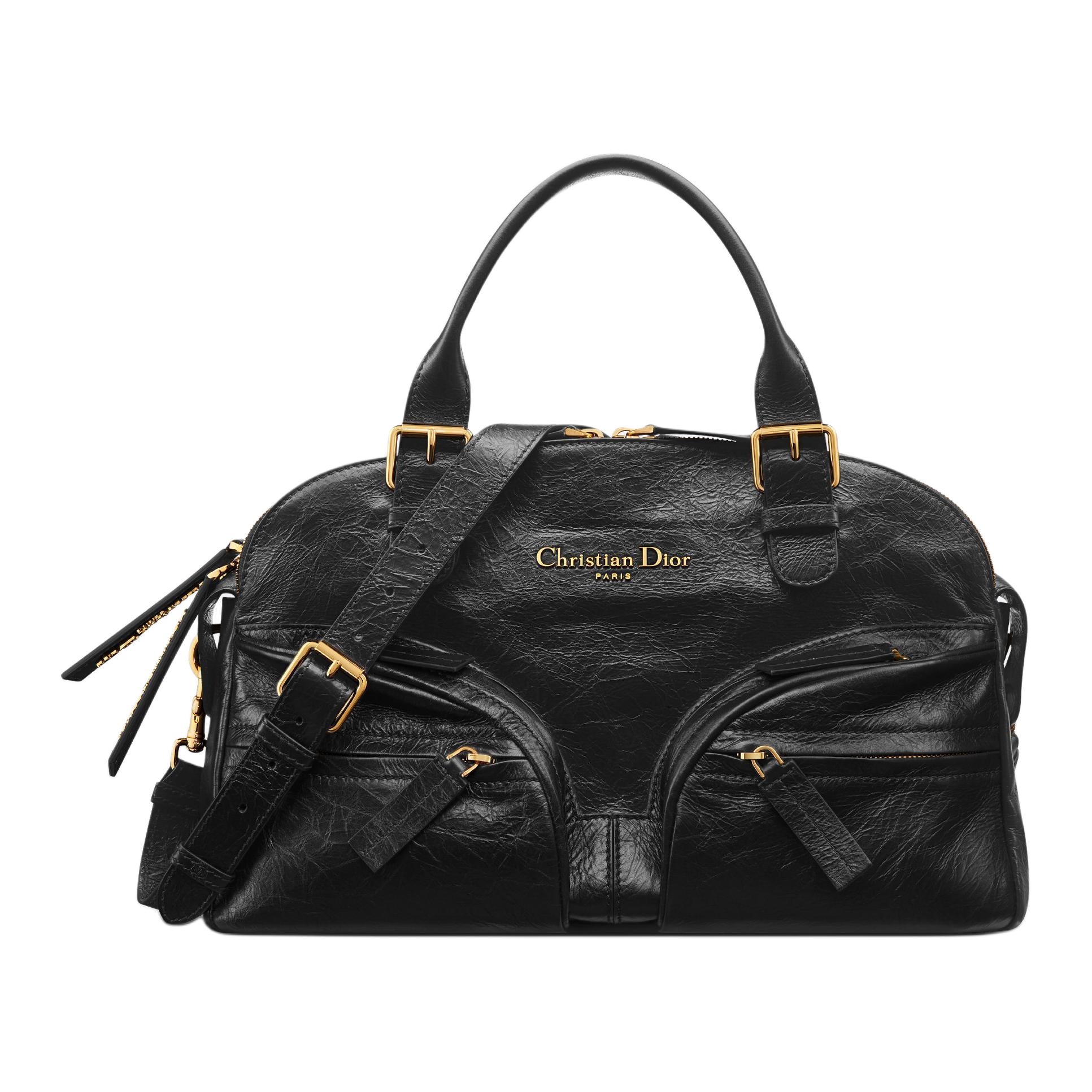 DIOR Кожаная сумка боулинг через плечо кроссбоди дамская средняя черная
DIOR Кожаная сумка боулинг через плечо кроссбоди дамская средняя черная