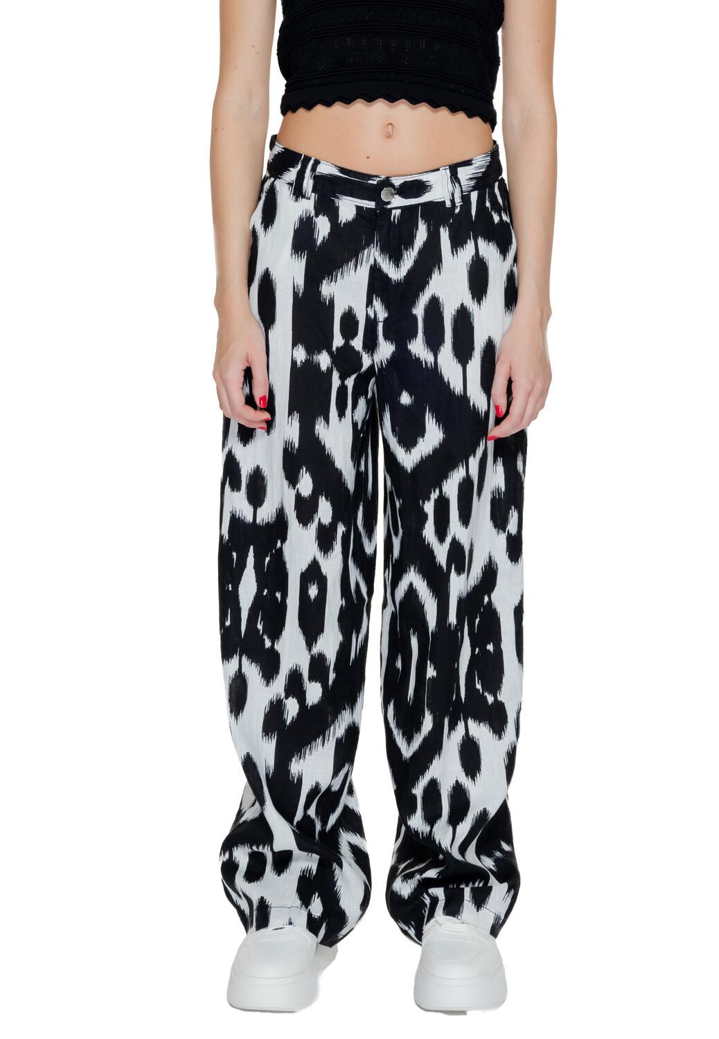 Брюки женские Street One льняные с принтом, черно-белый
Брюки женские Street One льняные с принтом, черно-белый