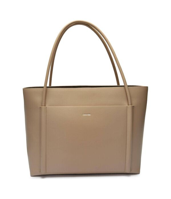 Сумка-шоппер Calvin Klein, бежевый 
Сумка-шоппер Calvin Klein, бежевый