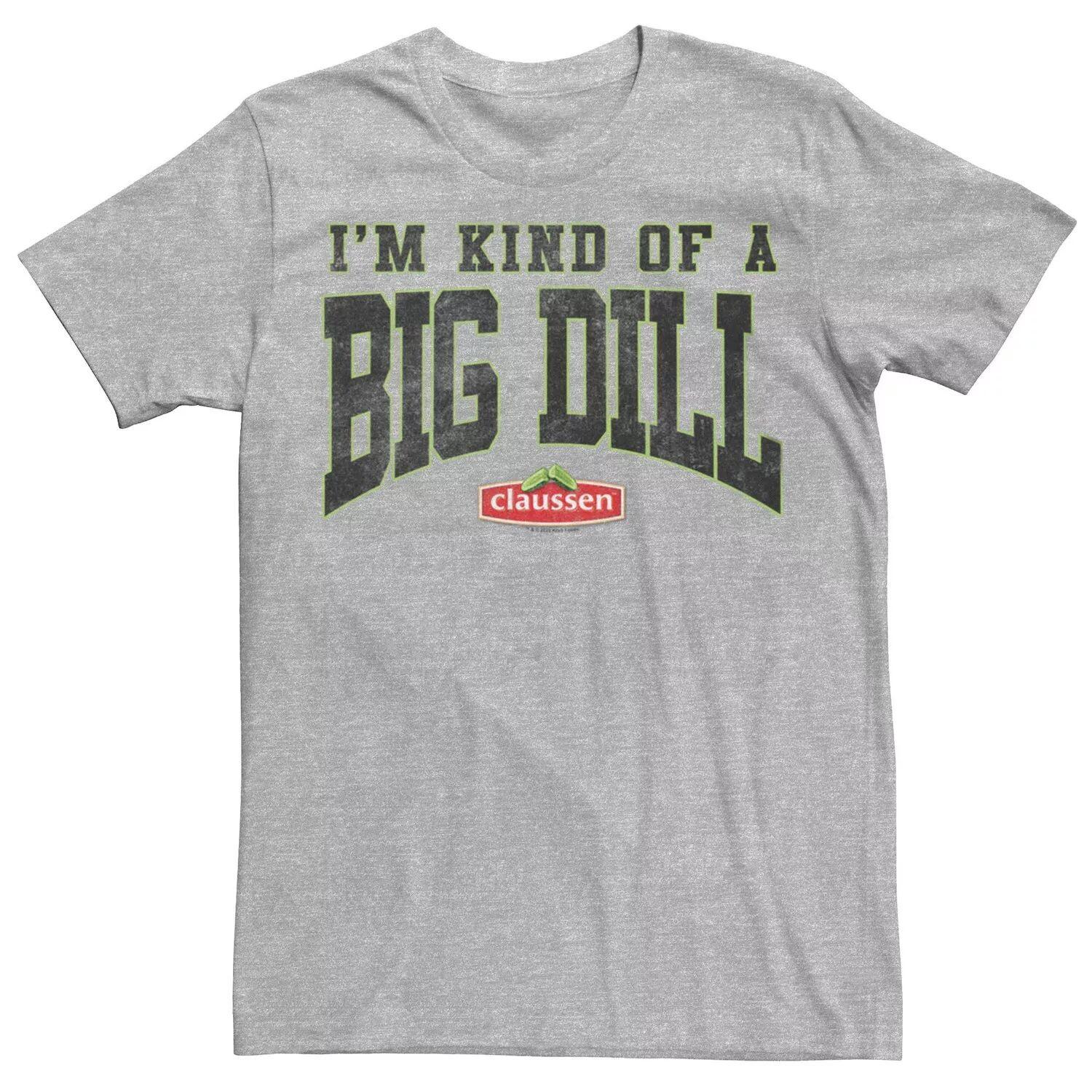 Мужская футболка Claussen I’m Kind of a Big Dill с потертым рисунком Licensed Character
Мужская футболка Claussen I’m Kind of a Big Dill с потертым рисунком Licensed Character