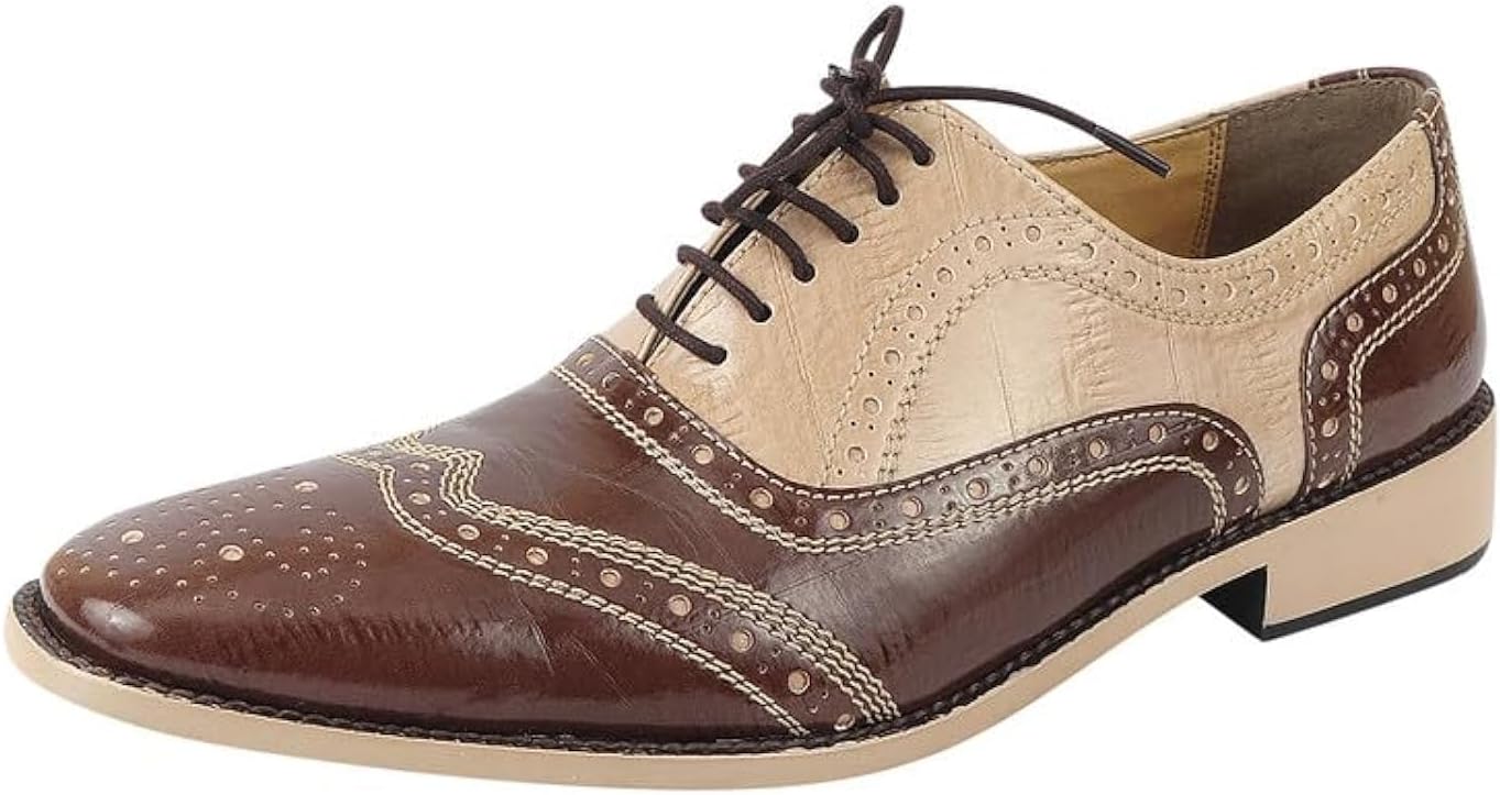 Мужские оксфорды LIBERTYZENO с животным принтом из натуральной кожи на шнуровке для Рождества, коричневый/бежевый
Мужские оксфорды LIBERTYZENO с животным принтом из натуральной кожи на шнуровке для Рождества, коричневый/бежевый