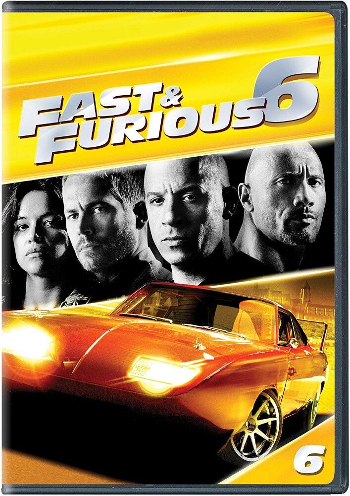 Диск DVD Fast & Furious 6 
Диск DVD Fast & Furious 6