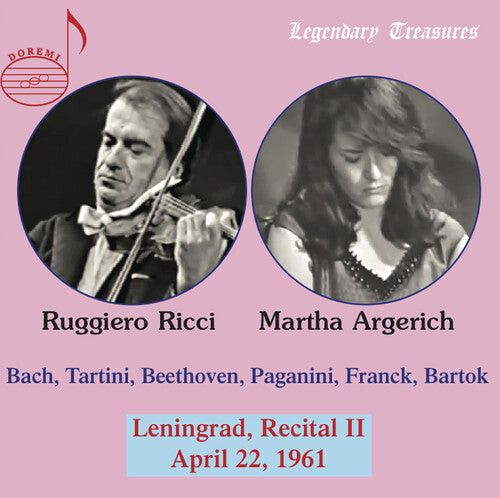 CD диск Bach, J.S. / Argerich / Ricci: Leningrand Recital 2
CD диск Bach, J.S. / Argerich / Ricci: Leningrand Recital 2