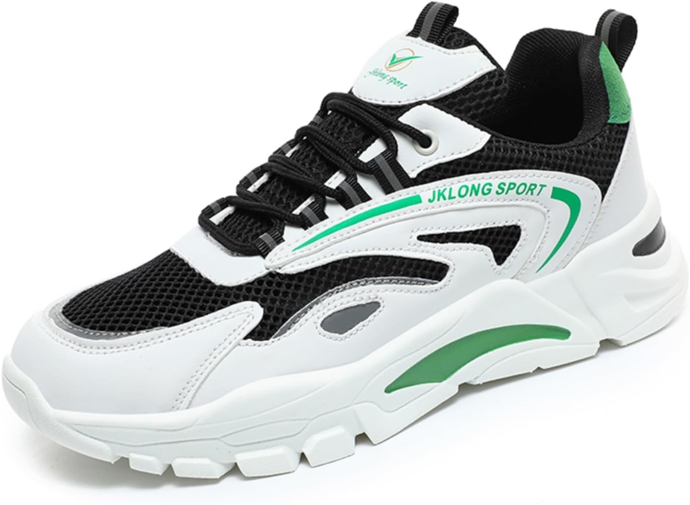 Мужские стильные массивные кроссовки 'Dad Shoes', серо-зеленые с заплатками, с толстой подошвой, модные и удобные для повседневной носки Aokisx
Мужские стильные массивные кроссовки 'Dad Shoes', серо-зеленые с заплатками, с толстой подошвой, модные и удобные для повседневной носки Aokisx