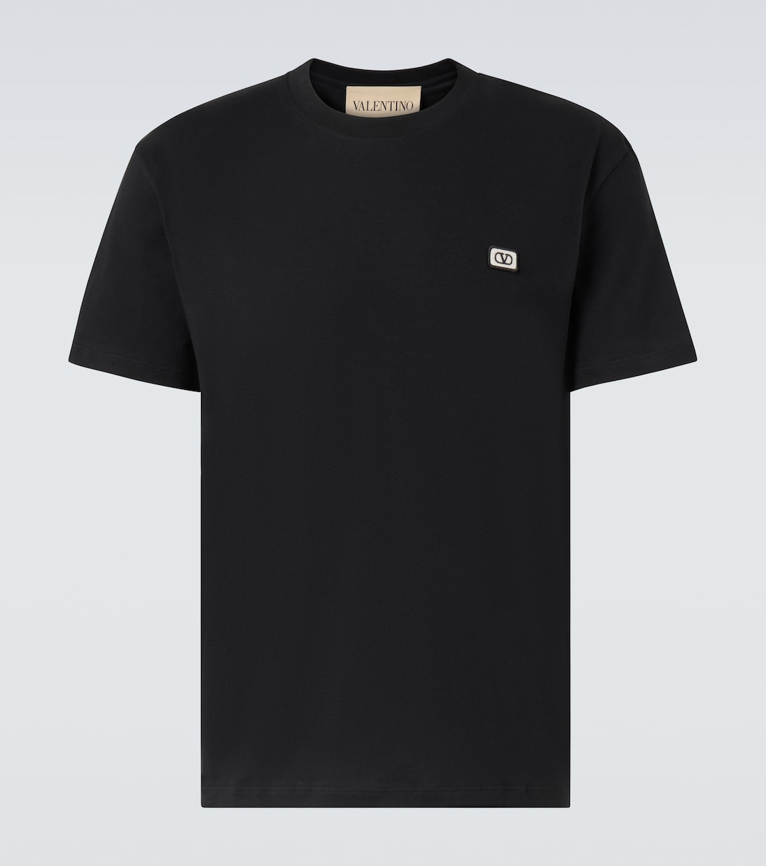 Футболка из хлопкового джерси с логотипом VLogo Valentino, черный
Футболка из хлопкового джерси с логотипом VLogo Valentino, черный