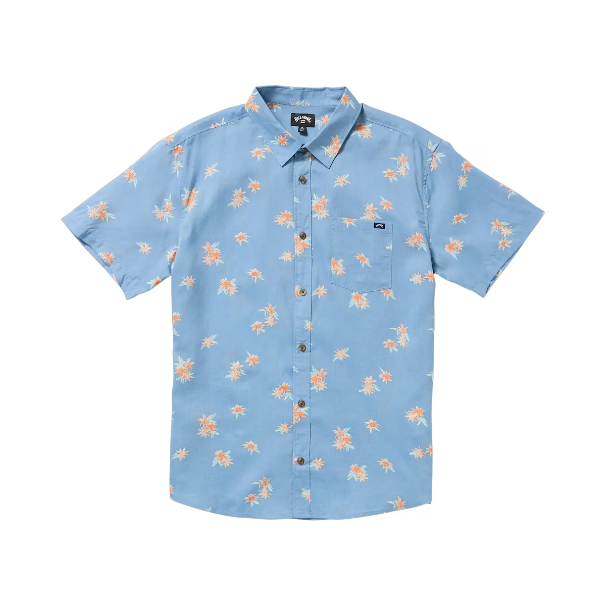 Футболка мужская Sundays Billabong, светло-голубой 
Футболка мужская Sundays Billabong, светло-голубой