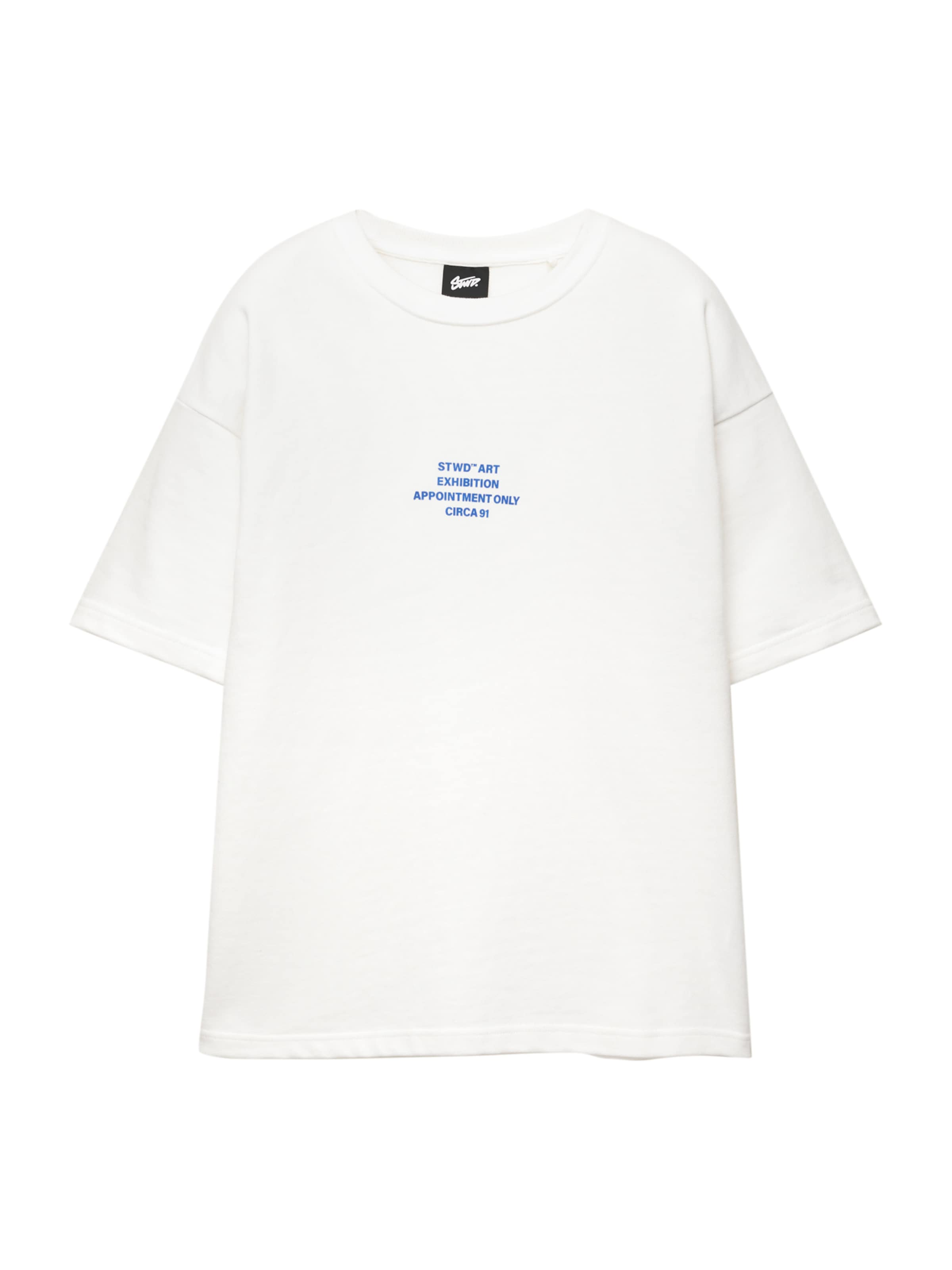 Pull&Bear Футболка 'STWD' в белом цвете
Pull&Bear Футболка 'STWD' в белом цвете