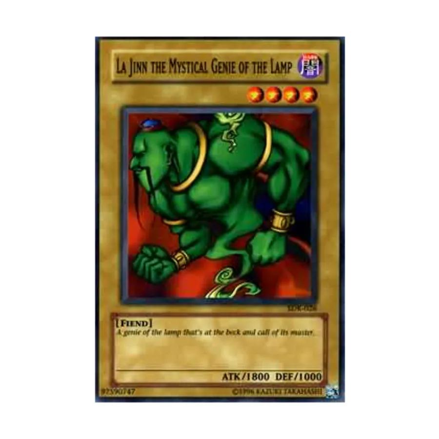 CCG Ла Джинн, мистический джин лампы (обычный), Yu-Gi-Oh - Structure Deck - Kaiba - Singles
CCG Ла Джинн, мистический джин лампы (обычный), Yu-Gi-Oh - Structure Deck - Kaiba - Singles