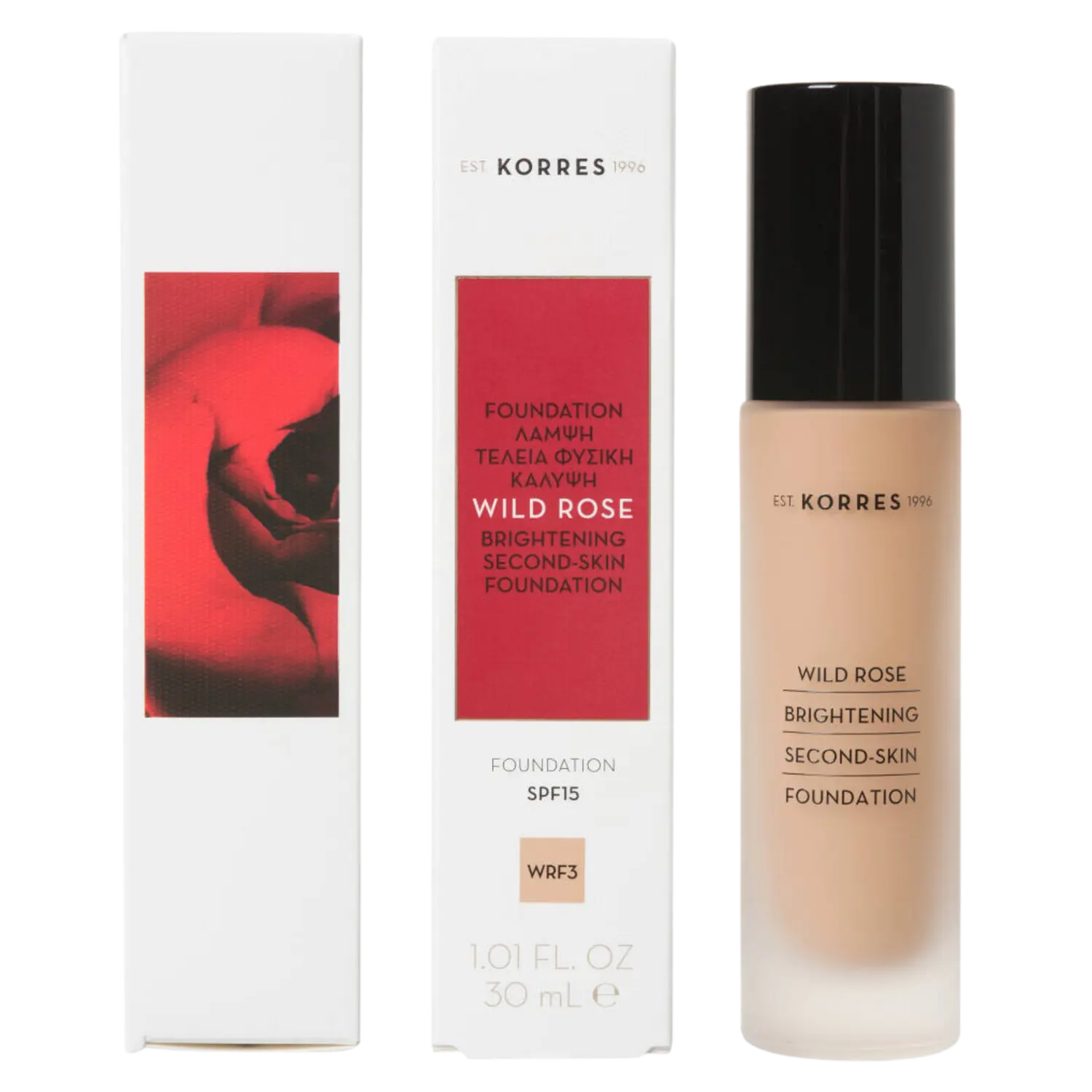 Wrf3 осветляющая основа Korres Wild Rose, 30 мл
Wrf3 осветляющая основа Korres Wild Rose, 30 мл