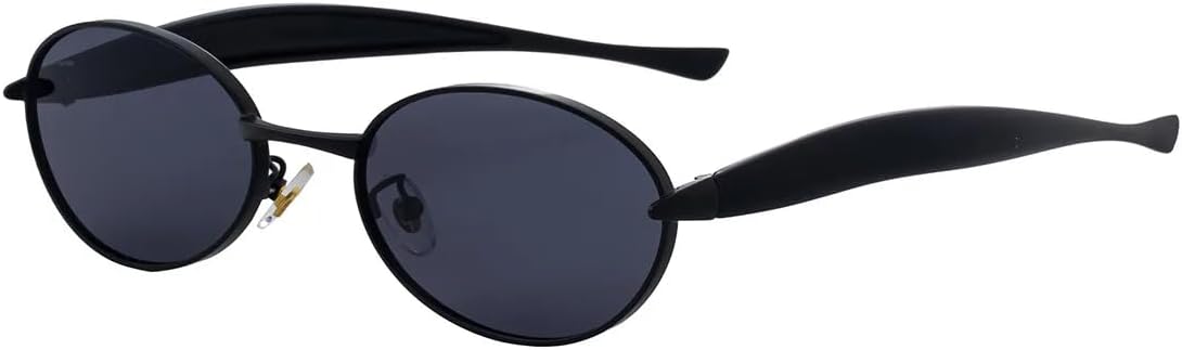 Овальные солнцезащитные очки в маленькой оправе для женщин и мужчин, винтажные солнцезащитные очки, роскошные панк-очки, популярные металлические очки с защитой от УФ-излучения UV400 SZVVBKK, Black Black
Овальные солнцезащитные очки в маленькой оправе для женщин и мужчин, винтажные солнцезащитные очки, роскошные панк-очки, популярные металлические очки с защитой от УФ-излучения UV400 SZVVBKK, Black Black