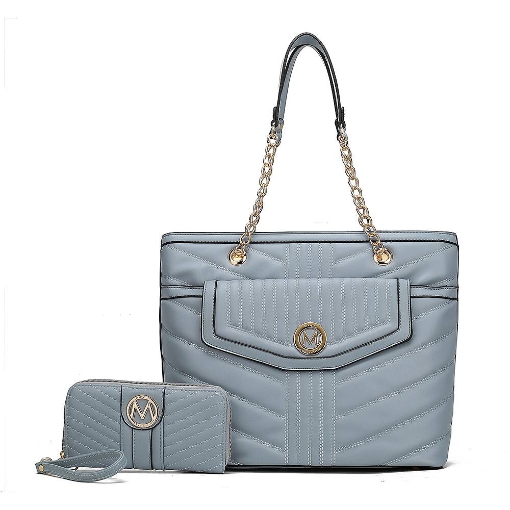 Большая сумка-тоут Chiari с кошельком MKF Collection от Mia K - 2 предмета, цвет Denim
Большая сумка-тоут Chiari с кошельком MKF Collection от Mia K - 2 предмета, цвет Denim