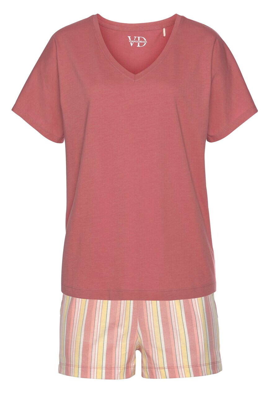 Пижама LASCANA Short Pajama Set, розовый
Пижама LASCANA Short Pajama Set, розовый