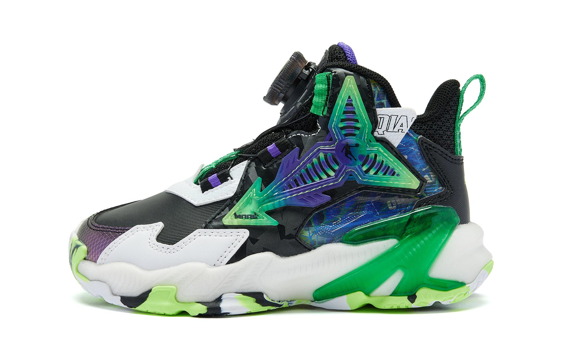 Баскетбольные кроссовки Starship 2 для детей дошкольного возраста QIAODAN, черный/зеленый
Баскетбольные кроссовки Starship 2 для детей дошкольного возраста QIAODAN, черный/зеленый