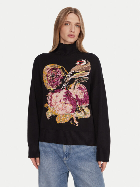 Водолазка regular fit Bird Laroix 25WWJF04 Desigual, черный
Водолазка regular fit Bird Laroix 25WWJF04 Desigual, черный