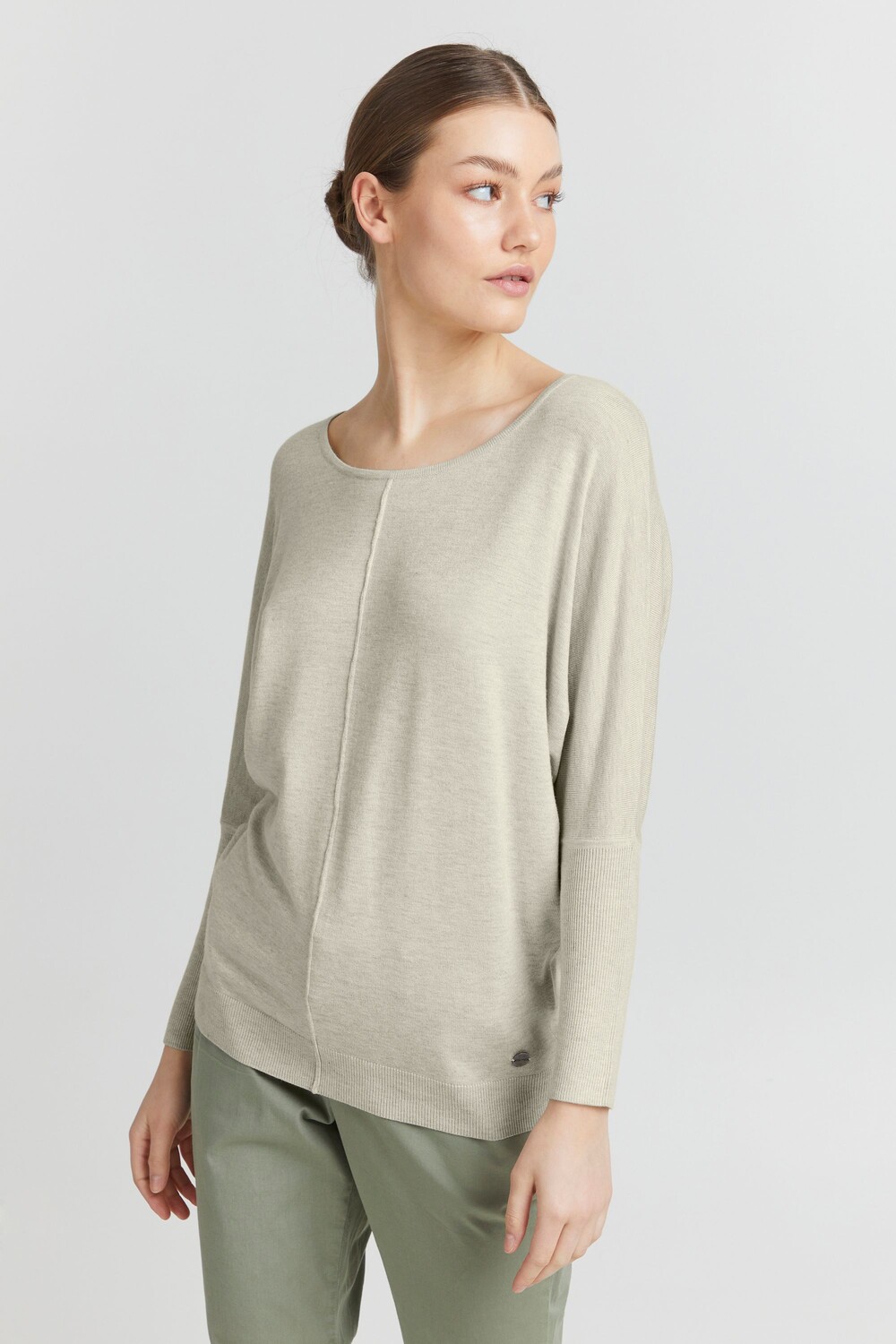 Свитер Oxmo Strick, серый 
Свитер Oxmo Strick, серый