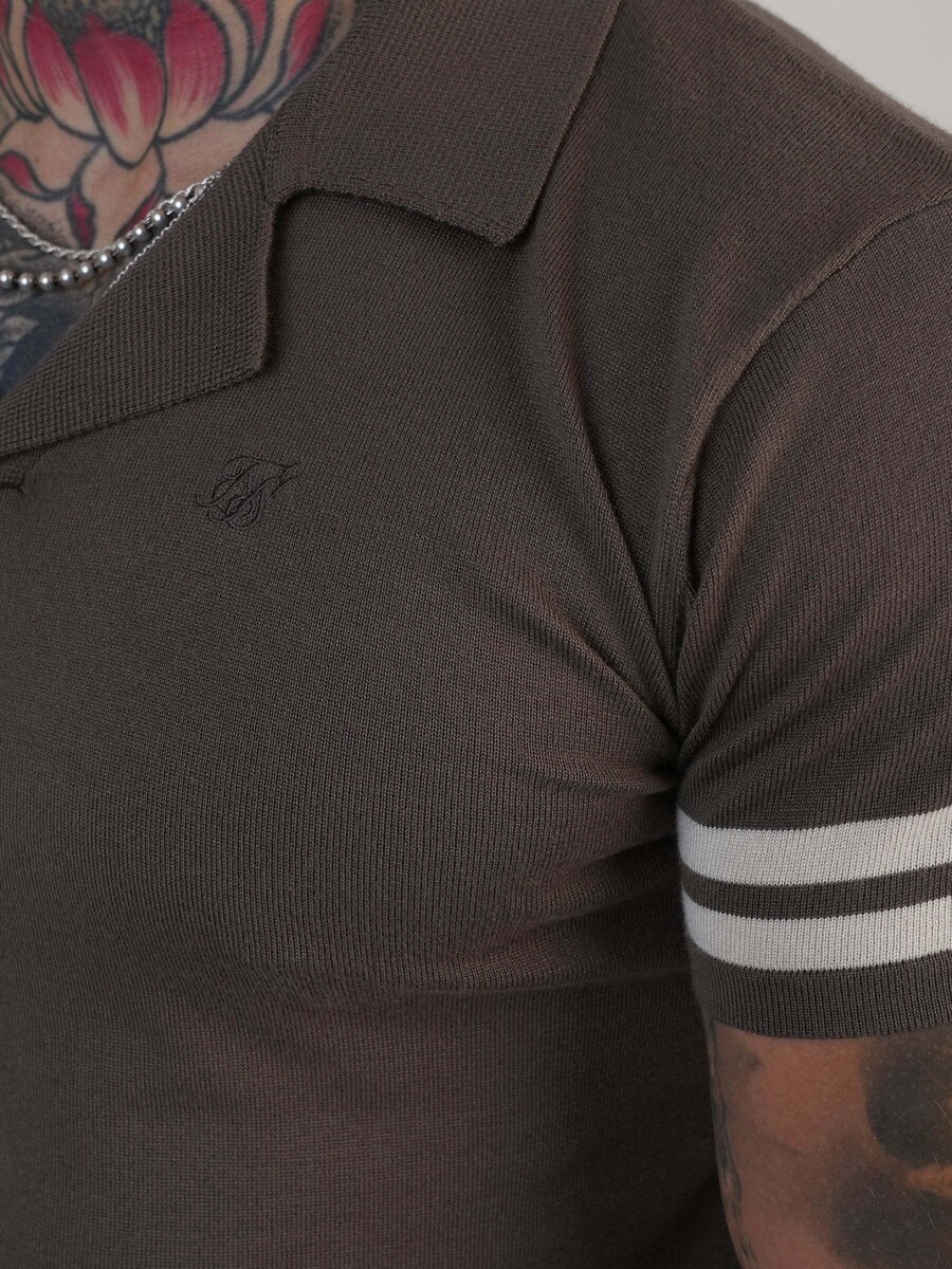 Рубашка SikSilk Tournament Revere Polo, коричневый
Рубашка SikSilk Tournament Revere Polo, коричневый