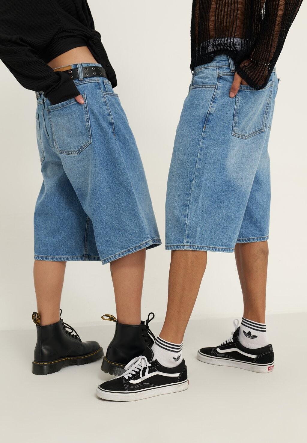 Джинсовые шорты BAGGY DENIM SHORTS UNISEX YOURTURN, светло-голубой деним
Джинсовые шорты BAGGY DENIM SHORTS UNISEX YOURTURN, светло-голубой деним