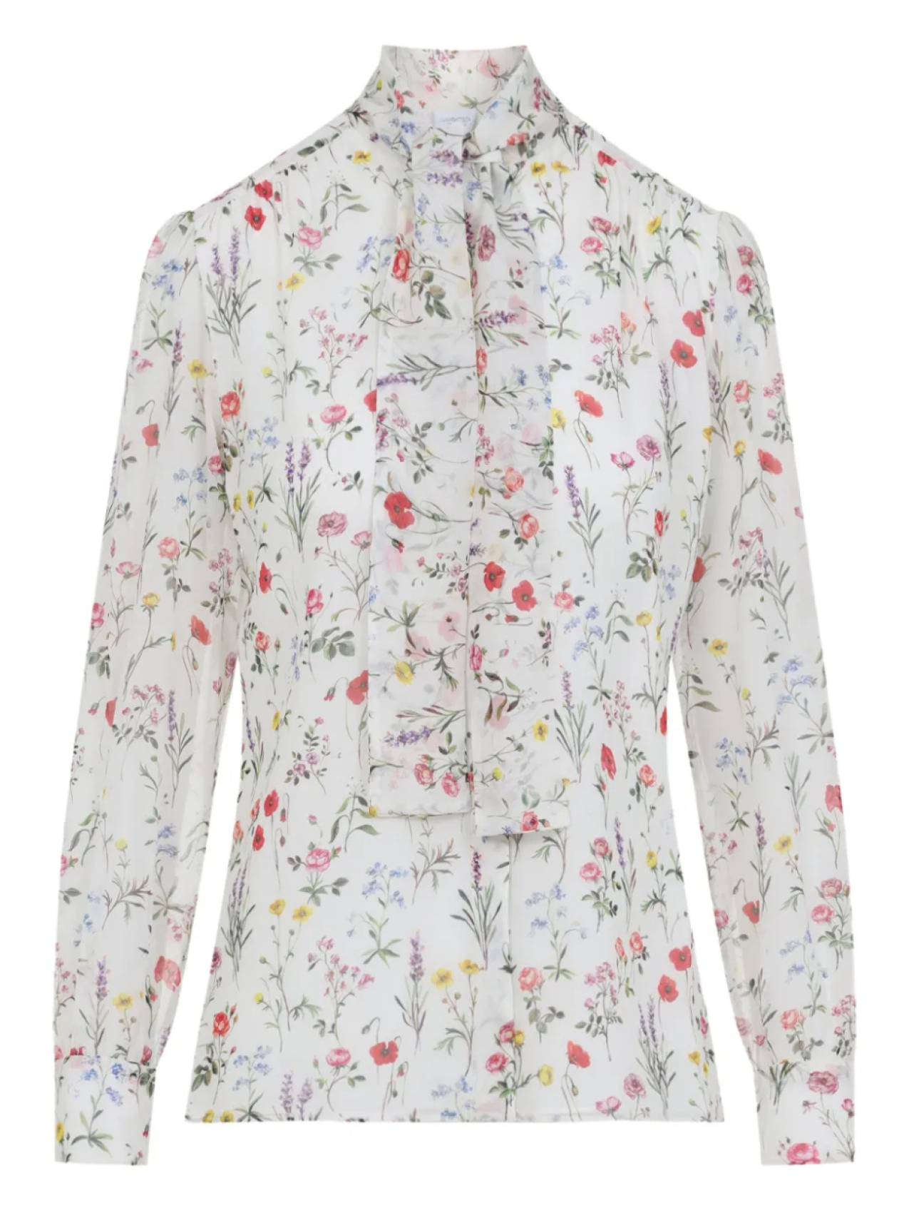 Рубашка с цветочным принтом Giambattista Valli, белый
Рубашка с цветочным принтом Giambattista Valli, белый