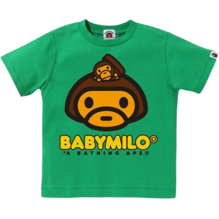 Детская футболка A BATHING APE, зеленый
Детская футболка A BATHING APE, зеленый