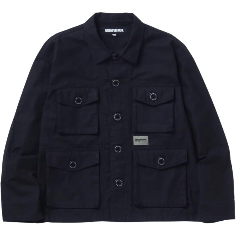 Многокарманная рубашка-куртка Neighborhood, черный
Многокарманная рубашка-куртка Neighborhood, черный