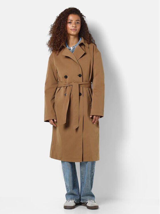 Пальто из линя стандартной посадки Noisy May, коричневый
Пальто из линя стандартной посадки Noisy May, коричневый