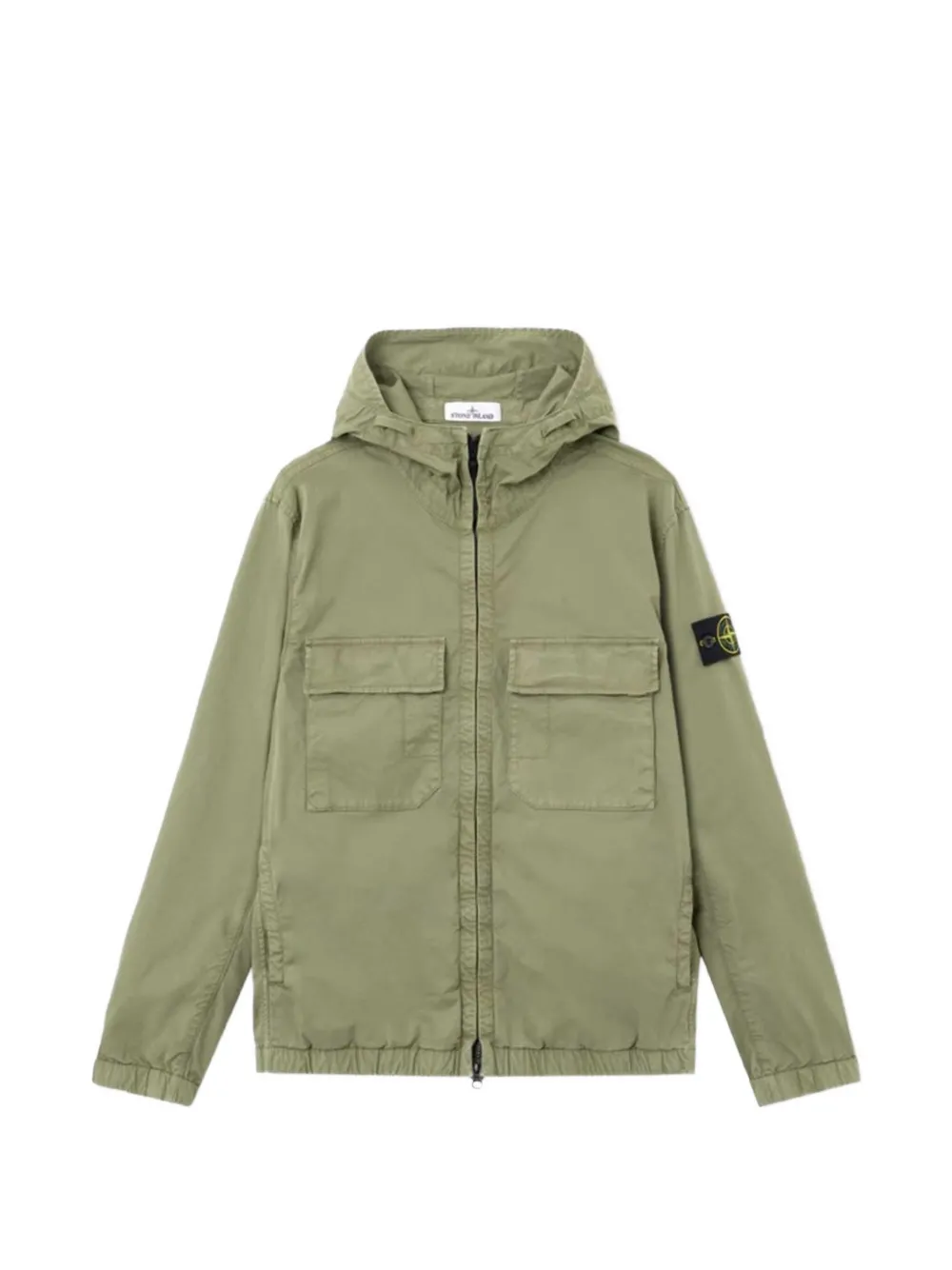Куртка с капюшоном и накладными карманами Stone Island, зеленый
Куртка с капюшоном и накладными карманами Stone Island, зеленый