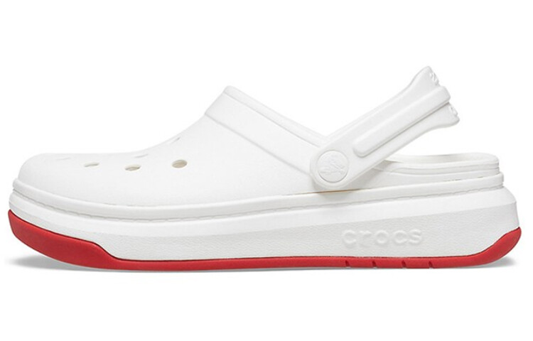 Сандалии Crocsband Full Force Thick Sole Sandals White Red Unisex
Сандалии Crocsband Full Force Thick Sole Sandals White Red Unisex