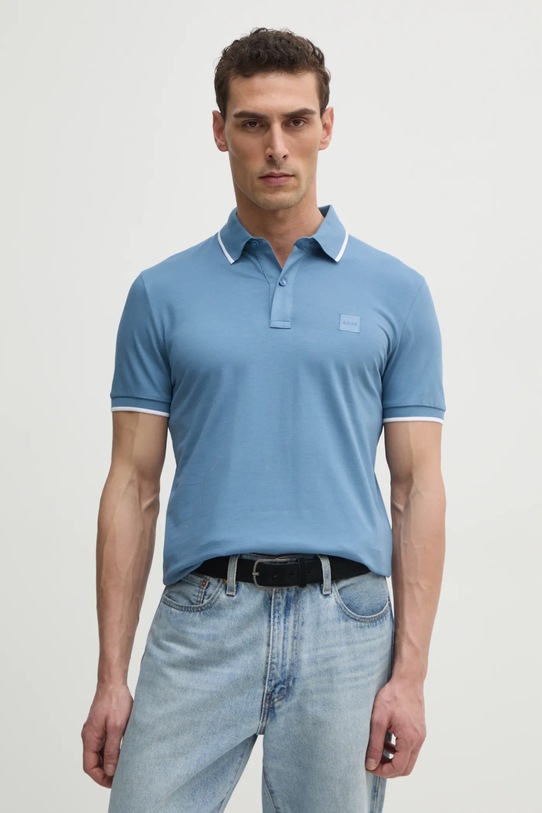 Поло Boss Orange, синий
Поло Boss Orange, синий