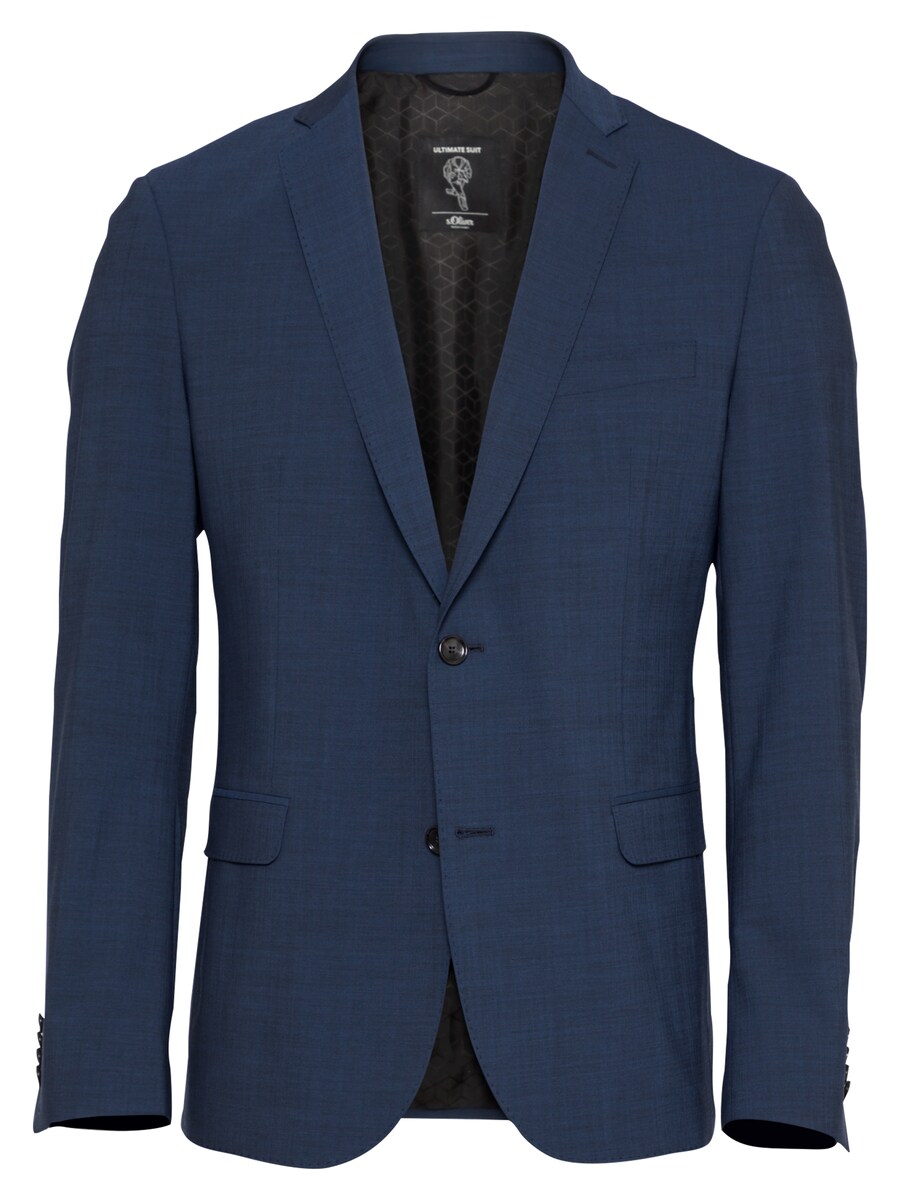 Приталенный пиджак s.Oliver BLACK LABEL, темно-синий
Приталенный пиджак s.Oliver BLACK LABEL, темно-синий