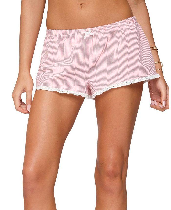 Данна Короткие Шорты в Тонкую Полоску Edikted, красный
Данна Короткие Шорты в Тонкую Полоску Edikted, красный