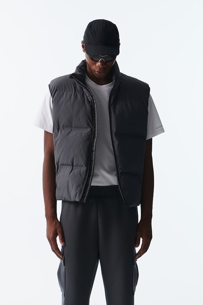 Утепленный спортивный жилет из термомова стандартной посадки H&M, серый
Утепленный спортивный жилет из термомова стандартной посадки H&M, серый