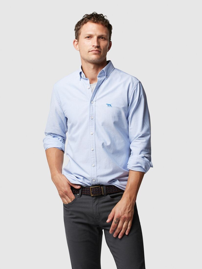 Rodd & Gunn Cotton Oxford Slim Fit Хлопковая рубашка с длинными рукавами, Небесный
Rodd & Gunn Cotton Oxford Slim Fit Хлопковая рубашка с длинными рукавами, Небесный