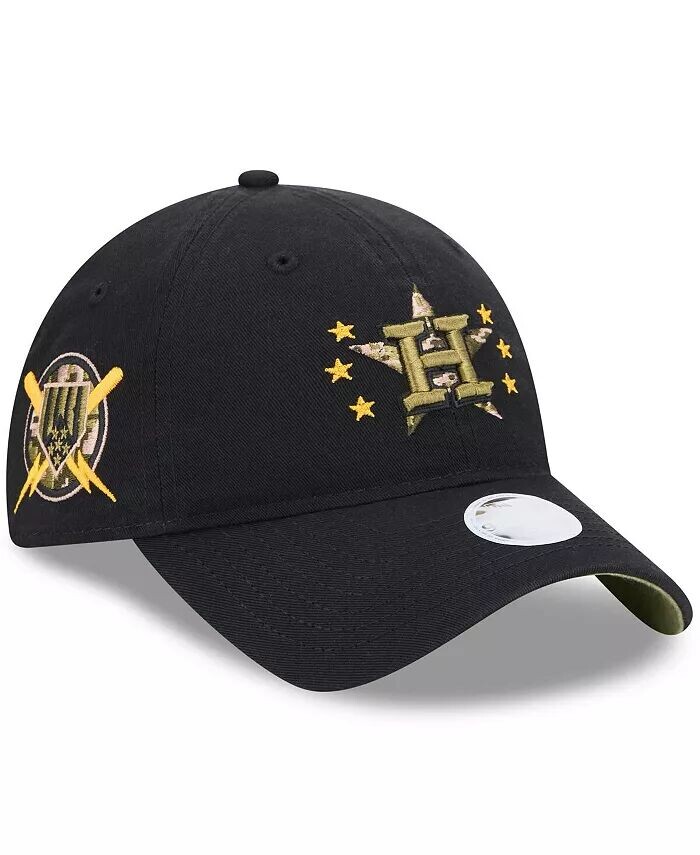 Женская черная регулируемая кепка Houston Astros ко Дню вооруженных сил 2024 9TWENTY New Era, черный
Женская черная регулируемая кепка Houston Astros ко Дню вооруженных сил 2024 9TWENTY New Era, черный