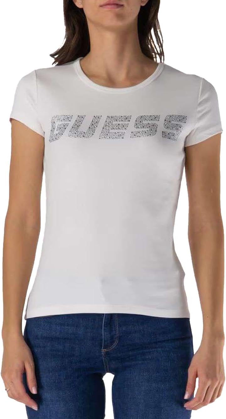 Женская футболка Guess Eco с коротким рукавом New Kiara, Salt White, Белый, Женская футболка Guess Eco с коротким рукавом New Kiara, Salt White
Женская футболка Guess Eco с коротким рукавом New Kiara, Salt White, Белый, Женская футболка Guess Eco с коротким рукавом New Kiara, Salt White