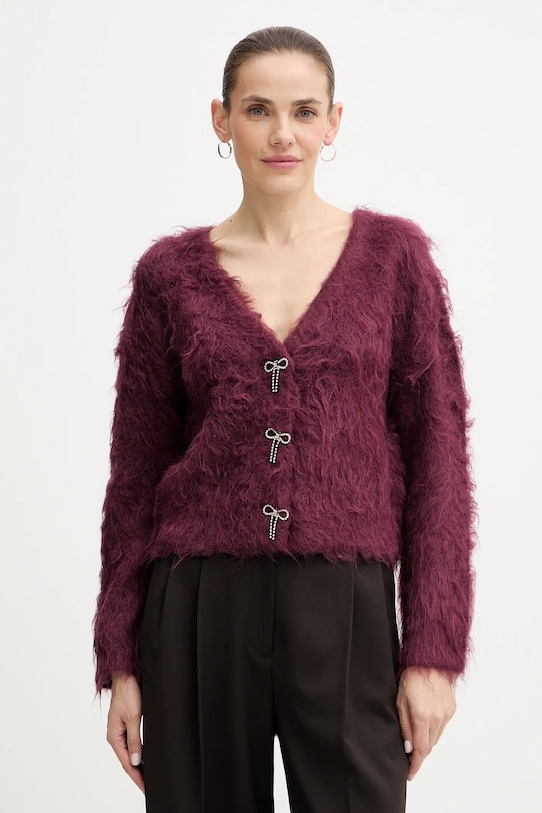 Кардиган из альпаки TOMIKO Guess, бордовый
Кардиган из альпаки TOMIKO Guess, бордовый