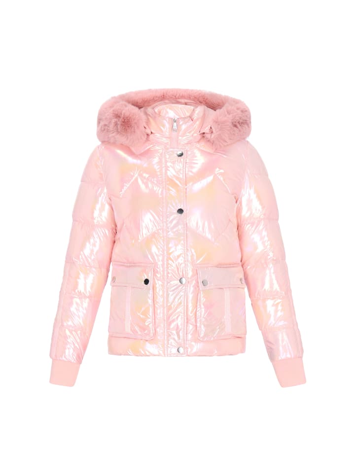 Женская куртка в розово-радужном цвете myMo
Женская куртка в розово-радужном цвете myMo