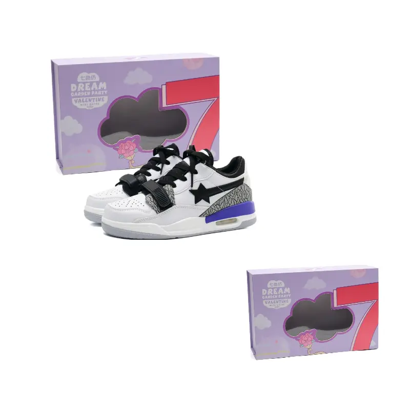 7 SEVFUN Низкие скейтерские кроссовки унисекс белый черный фиолетовый, цвет White Black Purple
7 SEVFUN Низкие скейтерские кроссовки унисекс белый черный фиолетовый, цвет White Black Purple