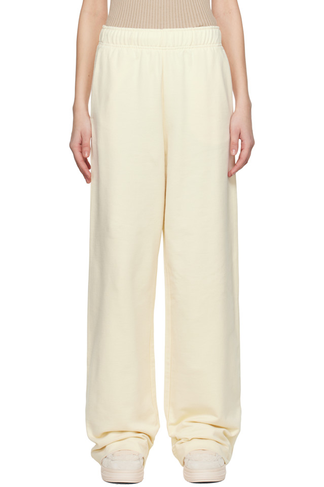 Широкие хлопковые спортивные брюки Moncler, белый
Широкие хлопковые спортивные брюки Moncler, белый