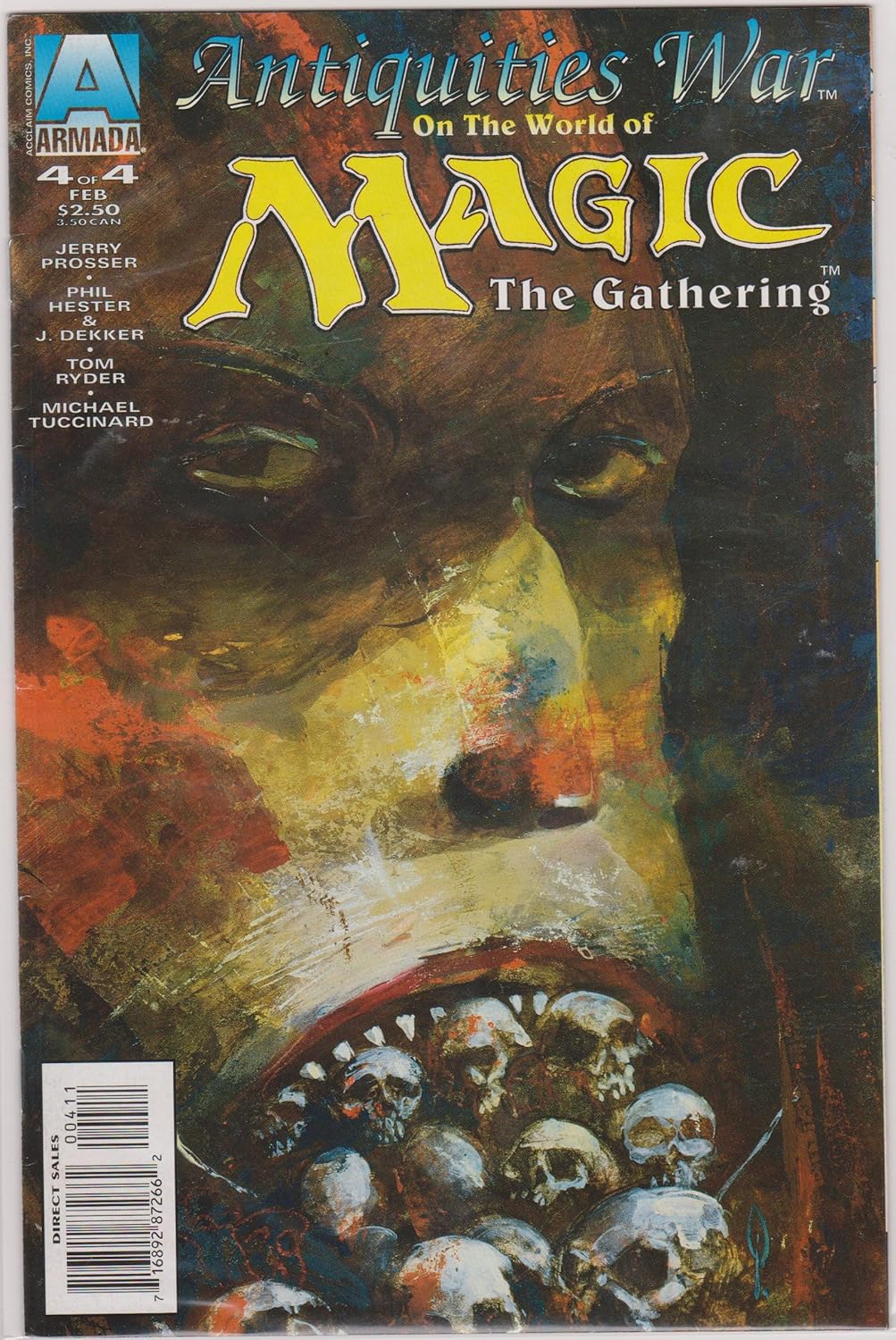 Magic the Gathering #4 Antiquities War (Acclaim)
Magic the Gathering #4 Antiquities War (Acclaim)