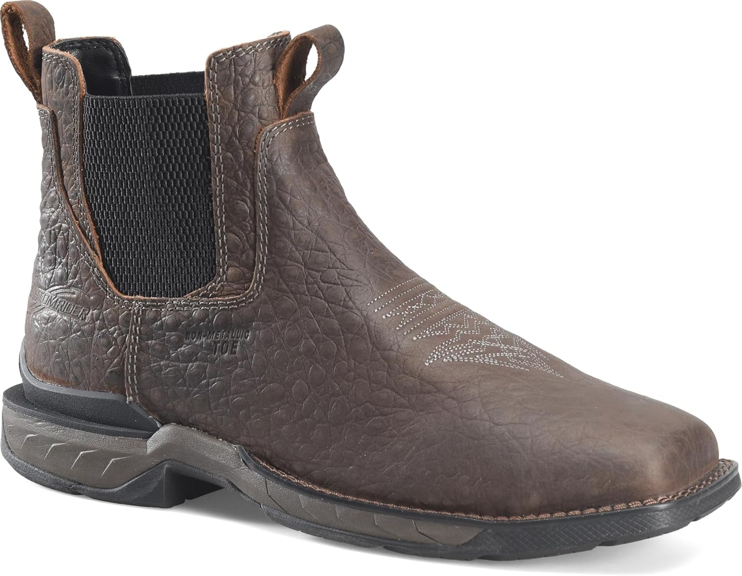 Мужские ботинки DOUBLE-H Phantom Rider Arbiter 6 Romeo Wide с квадратным носком из композитного материала, верх из кожи Carib Dusky, удобная стелька, соответствующие стандарту EH, темно-коричневый
Мужские ботинки DOUBLE-H Phantom Rider Arbiter 6 Romeo Wide с квадратным носком из композитного материала, верх из кожи Carib Dusky, удобная стелька, соответствующие стандарту EH, темно-коричневый