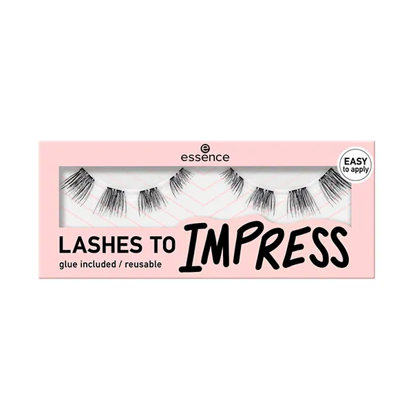 Искусственные ресницы Pestañas Artificiales Lashes To Impress 08 Essence, 1 UD
Искусственные ресницы Pestañas Artificiales Lashes To Impress 08 Essence, 1 UD