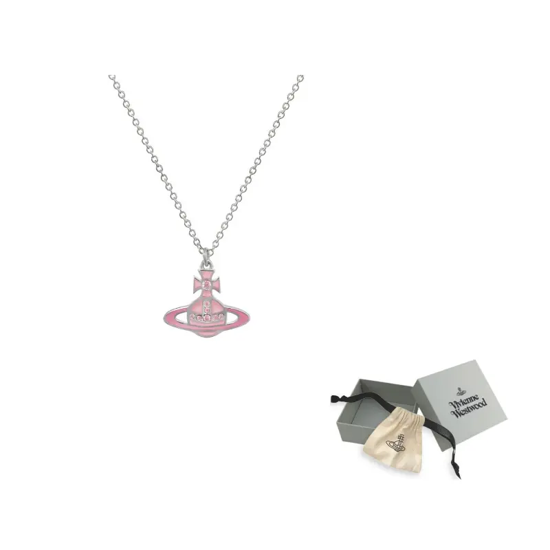 Ожерелье Concetta с барельефом Vivienne Westwood, розовый
Ожерелье Concetta с барельефом Vivienne Westwood, розовый